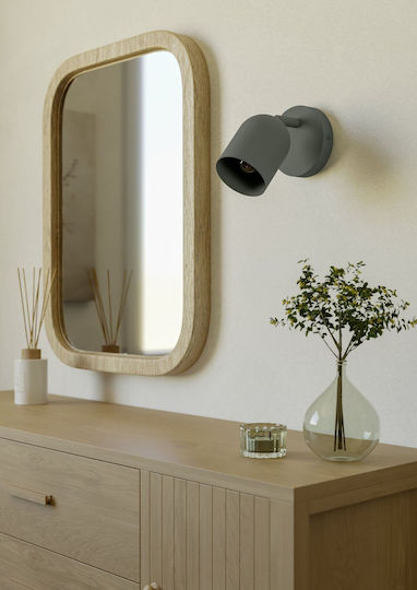 Eglo Tilston Single Spot with E14 Lamp Adapter in Green Color