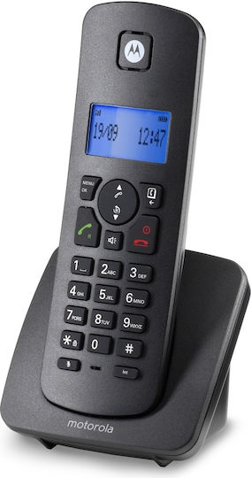 Motorola C4201 Ασύρματο Τηλέφωνο Duo Μαύρο