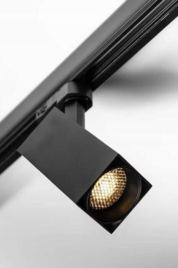 Gtv Decken- und Wandleuchte mit GU10 Lampenbirnensockel in Schwarz Farbe