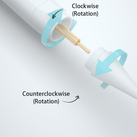 Blavec Active BPA-01 Digitale Tablet Stift mit Handflächenabweisung in Weiß