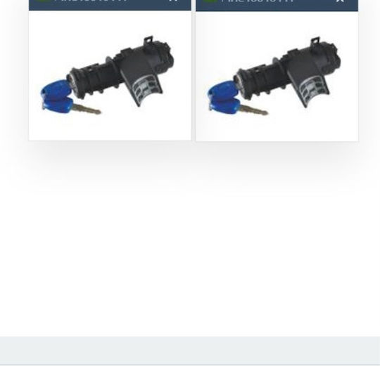 Engine Starter Switch Fiat Punto 176 93->99 Brava 182 95->01 Keys 46543447 46543447-11283