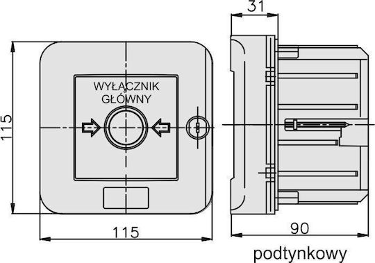 Elektromet Fire Alarm Button
