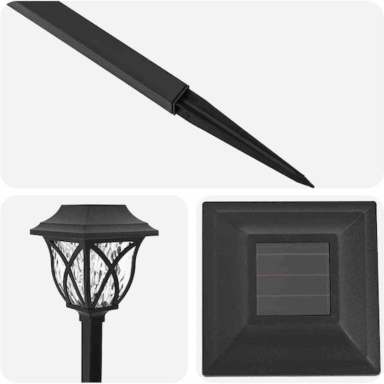 vidaXL Set 24 Solar Lights Traffic Lights Warm White With Photocell