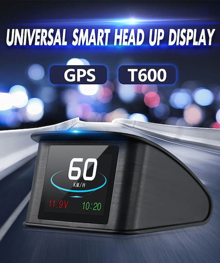 Wiiyii WIIYII T600 Дигитален инструмент Head Up Display, Скоростомер и Волтметър за автомобил