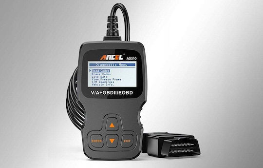 Ancel Fahrzeugdiagnosewerkzeug OBD 2 mit mit Kabel 429R05