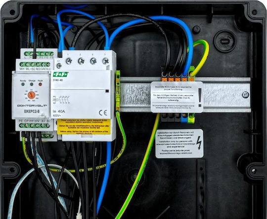 Doktorvolt Wall Mounted Three-Phase Charger 11kW with Built-in Cable 6m Type 2