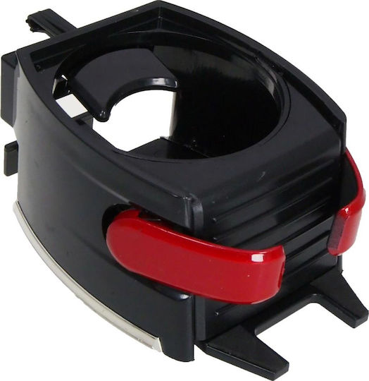 iBox Car Cup Holder 1 Position for AC Vents in Black Color