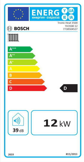 Bosch Tronic Heat 3500 Cazan Individual Montat Pe Perete Cu Curent Electric 10320kcal/h