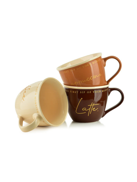 Mondex Keramiktasse Beige 500ml