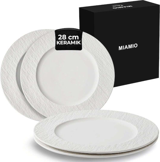 Miamio Alb Ceramică Set de Vase 20buc