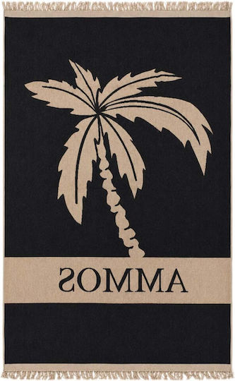 Bluepoint Black Beach Towel 180x100cm