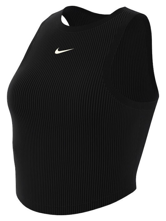 Sportswear Γυναικεία Αθλητική Μπλούζα Αμάνικη Μαύρη