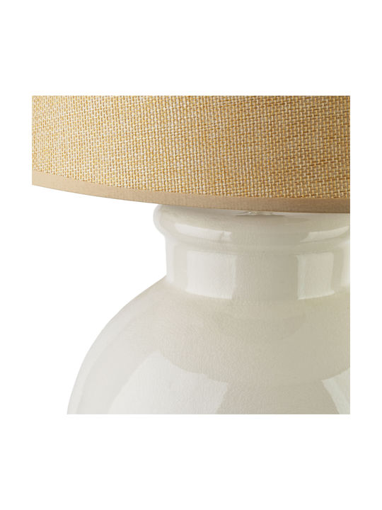 Mondex Table Lamp with Grey Shade and Base
