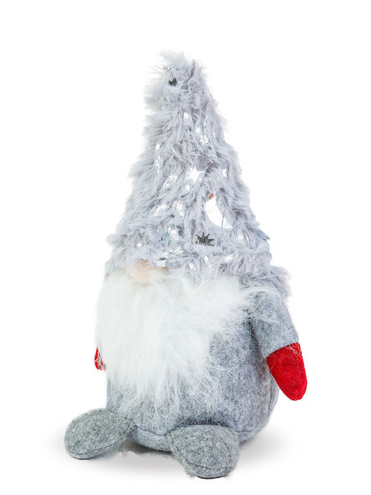 Skandinavischer Weihnachtszwerg 24 Cm Dekorative Textilfigur mit Bart