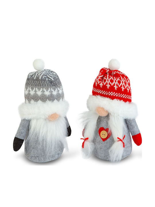 Scandinavian Elf Decoration 20 Cm Textile Figurine 2 Models