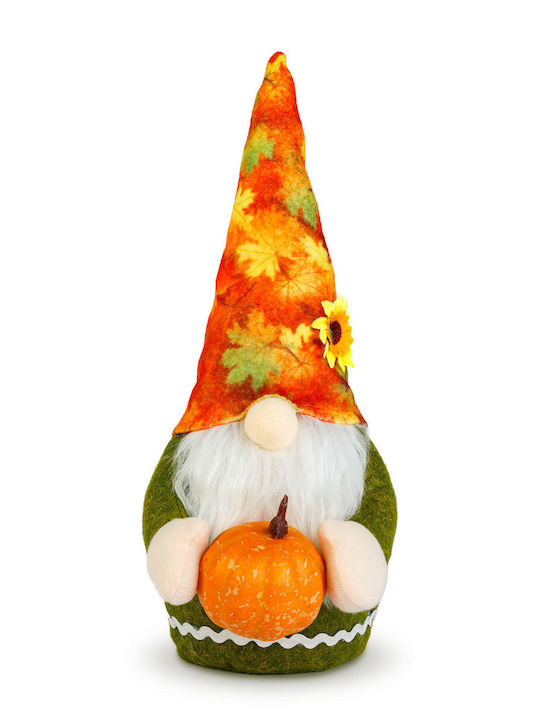 Autumn Decoration Gnome Pumpkin 35 Cm Textile Figurine