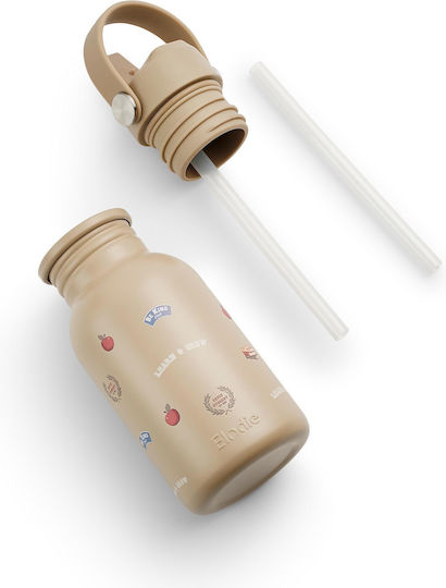 Elodie Details Learn & Grow Детска Бутилка За Вода Неръждаема Стомана С Изскачащо Капаче 350ml