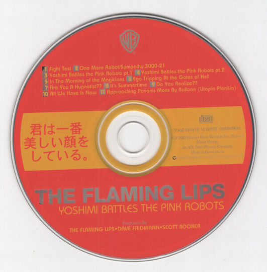 Flaming Lips Yoshimi Battles Pink Robots Cd