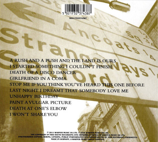 Smiths Strangeways Here We Come Cd