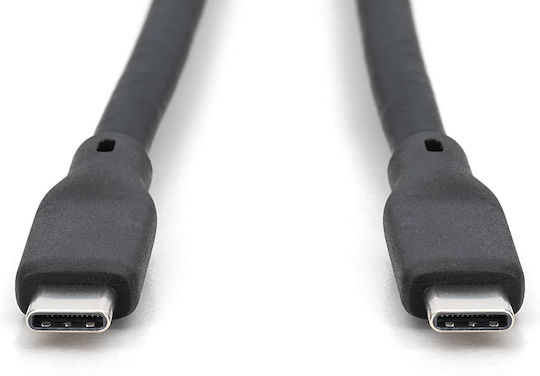 Digitus USB 4 Video Cable USB-C Male - USB-C 240W PD Black 1.5m AK-300350-015-S