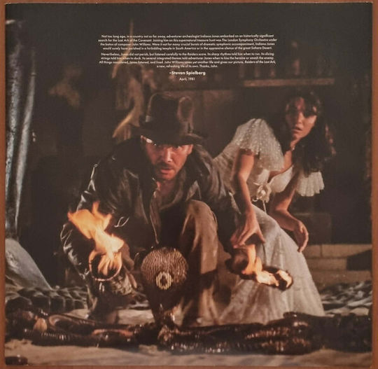 John Williams 4 Indiana Jones Raiders Lost Ark Original Motion Picture Soundtrack Vinyl