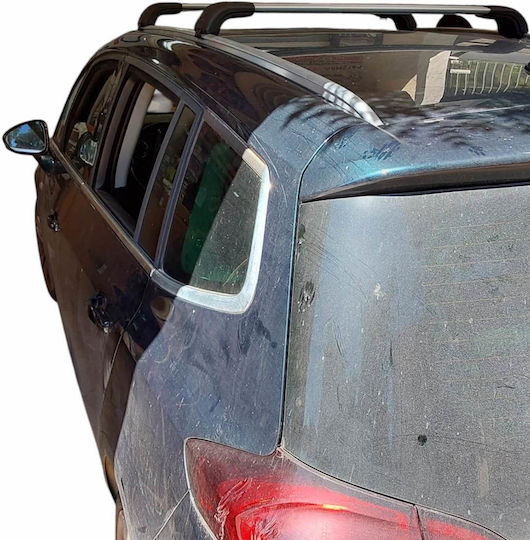 Nordrive Aluminum Car Roof Bars Silenzio for Opel Zafira Tourer Citroen CX 2011-2019 Set with Roof Rack Legs and Lock MΠ.OZAFIRATOURER.01