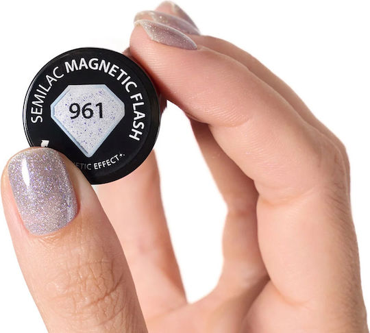 Semilac Semilac Gel Nagellack 961 Magnetic Flash Katzenauge 7ml
