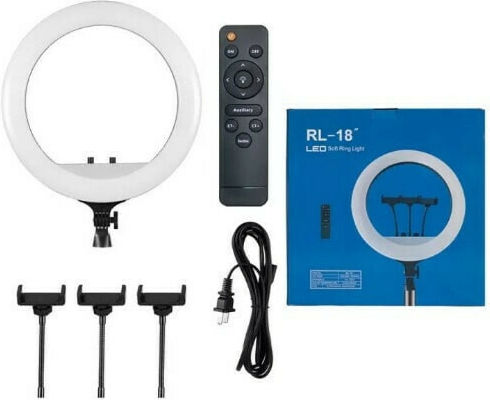 Ring Ring Light 46cm and Mobile Phone Holder