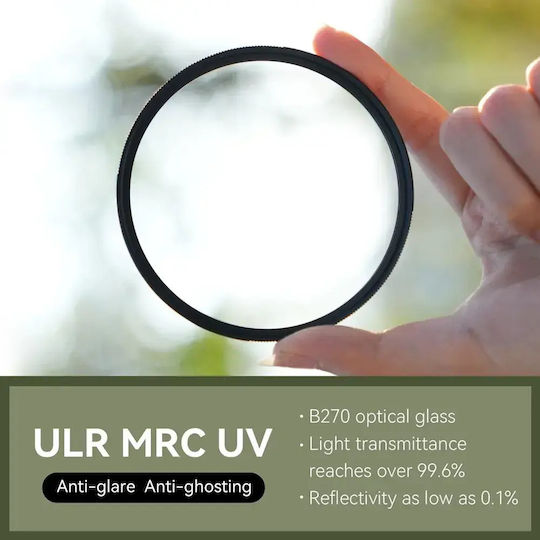 7artisans UV Filter 72mm with MRC Coating Scratch Resistant for Camera Lenses