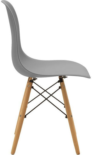 Kitchen Table Julita with 4 Chairs 80x80cm