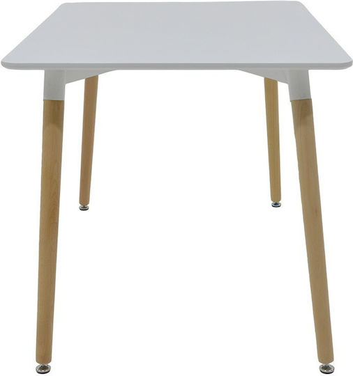 Τραπέζι Κουζίνας Parker με 4 Καρέκλες 120x80εκ.