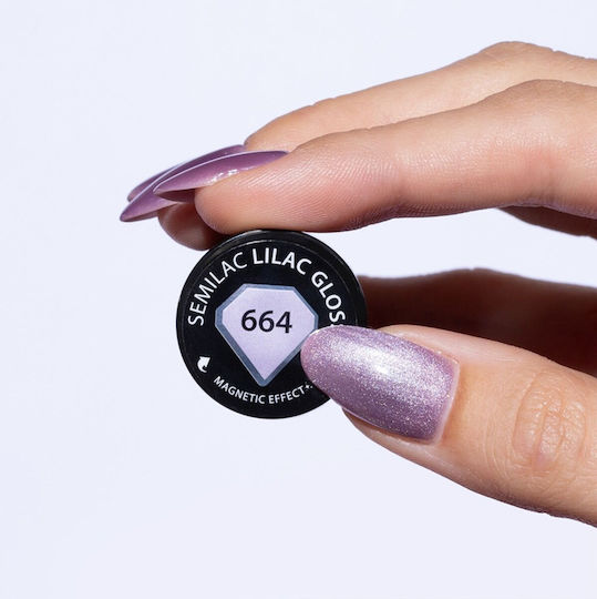 Semilac Semilac Gel Nagellack 664 Flieder Glanz 7ml