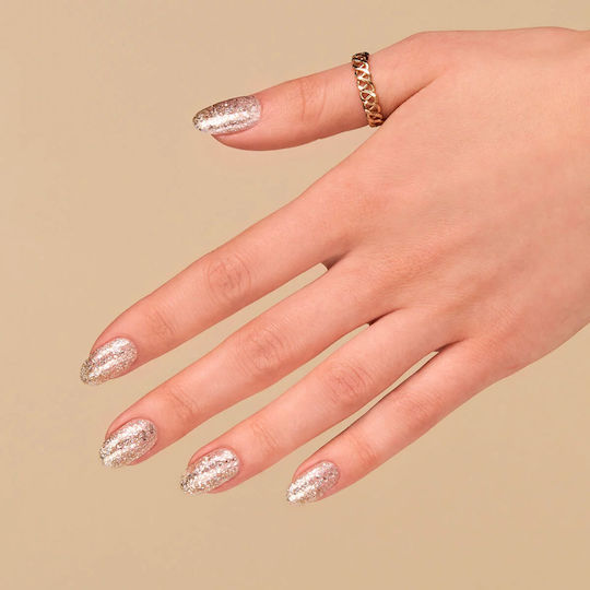 Semilac Hybrid Gel Nagellack 260 Platinum Hell Gold 7ml