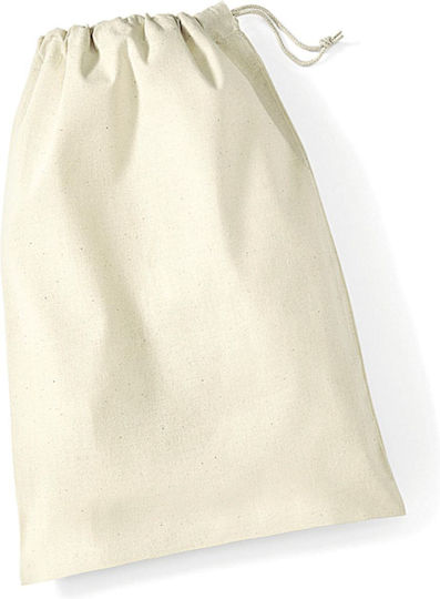 Westford Mill Fabric Gift Pouch Beige 115cm