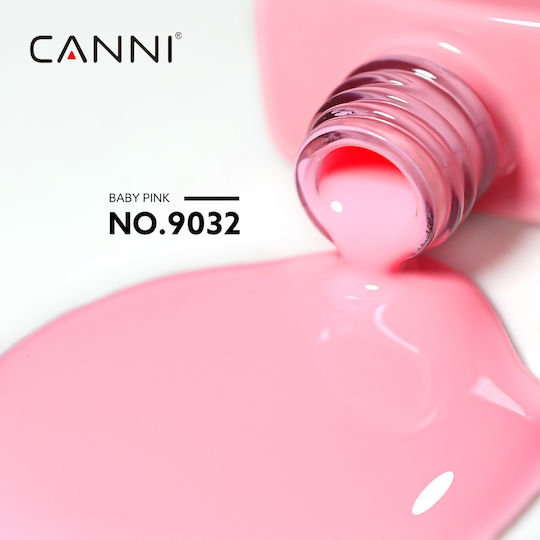 Canni Полутраен Лак За Нокти Baby Pink 9032 9мл