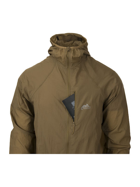 Helikon Tex Windschutz Jagdjacke Braun