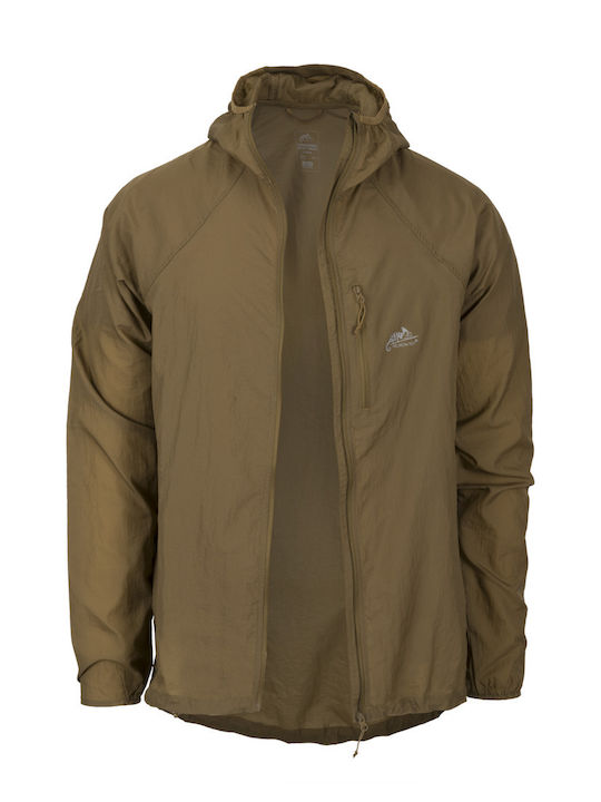 Helikon Tex Windschutz Jagdjacke Braun