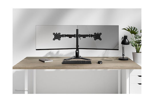 Neomounts Suport De Birou Pentru 2 Monitoare Până La 32" Cu Braț (DS45-600BL2)