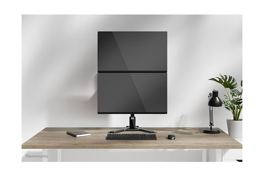 Neomounts Suport de Masă pentru 2 Monitoare până la 32" cu Braț (DS45-600BL2V)