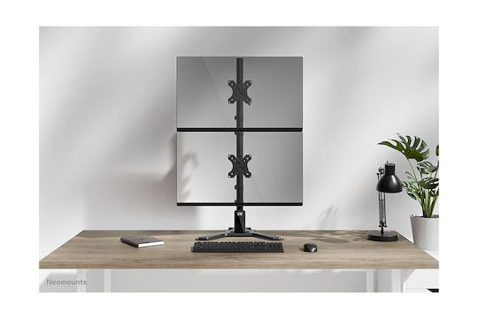 Neomounts Suport de Masă pentru 2 Monitoare până la 32" cu Braț (DS45-600BL2V)