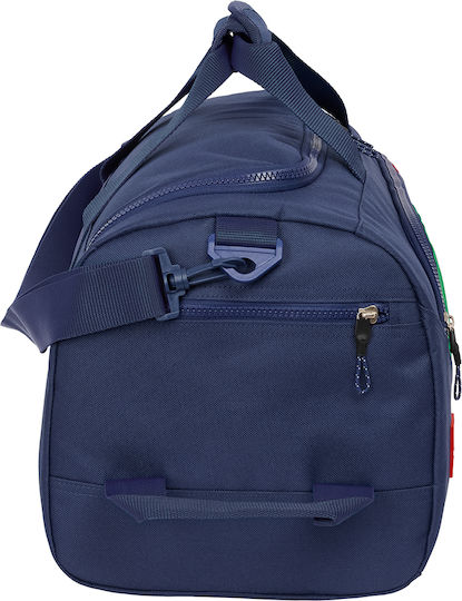 Safta Sack Voyage Blue Fabric M48xW25xH25cm