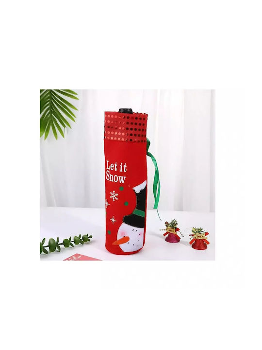 Verk Group Christmas Tableware Ornaments Bottle with Snowman Verk Group Christmas Tableware Ornaments Bottle with Snowman