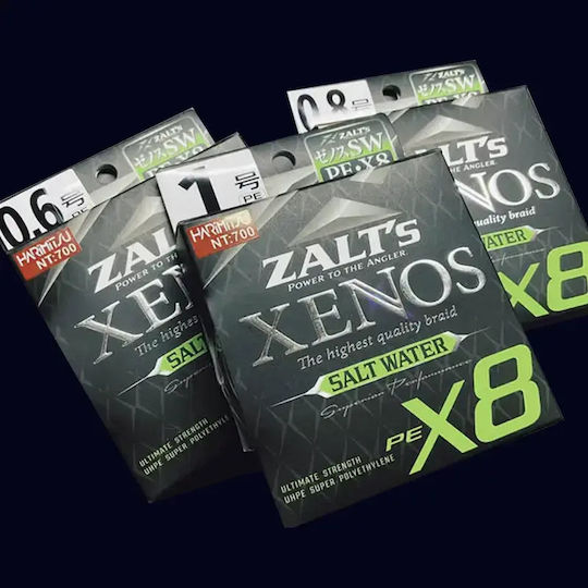 Плетено Влакно Zalt’s Xenos X8 Sw 150м 0.191мм Pe#1.2