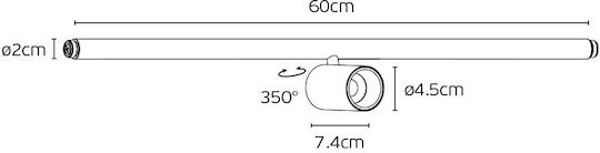 VK Lighting LED Warm White Spot in Gold Colour