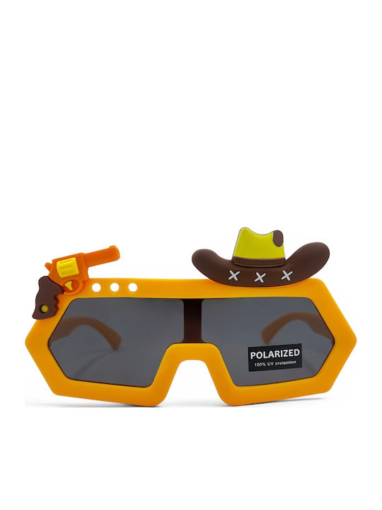 Kiddos Άθραυστα Polarized Παιδικά Γυαλιά Ηλίου Κίτρινα