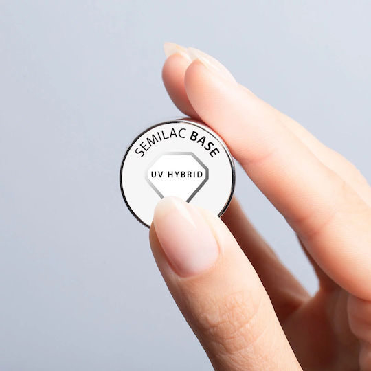 Semilac Hybrid Base Coat for Simple Nail Polishes 7ml