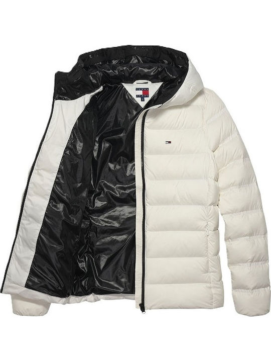 Women's Lifestyle Jacket for Winter with Hood Beige