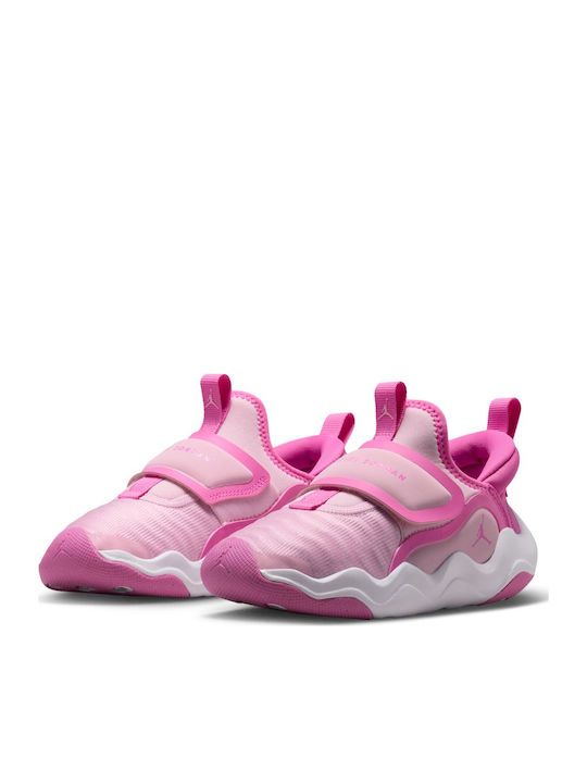 Sneakers Adidasi copii cu închidere Hoop & Loop Roșii
