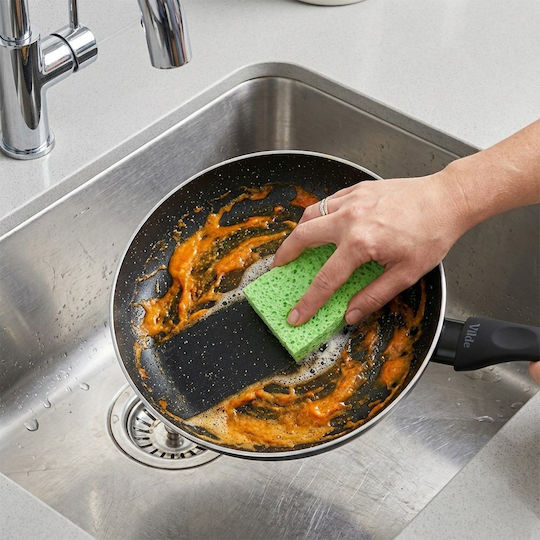 Vilde Black Line Aluminum Pan with Stone Coating 32cm