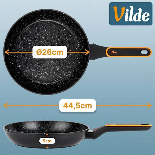 Vilde Terruna Pan from Aluminum with Stone Coating 26cm